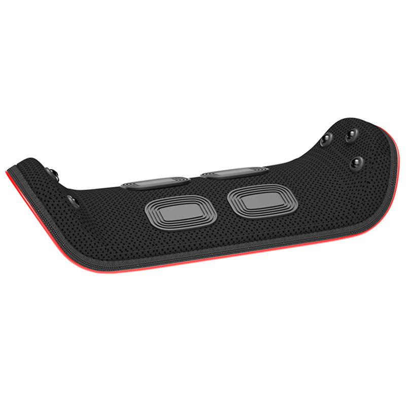 Electric Lumbar Traction Back Massager with Heat & Vibration Relief