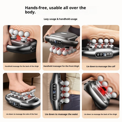 Muscle Relaxation Massager Multi-head Massage Gun