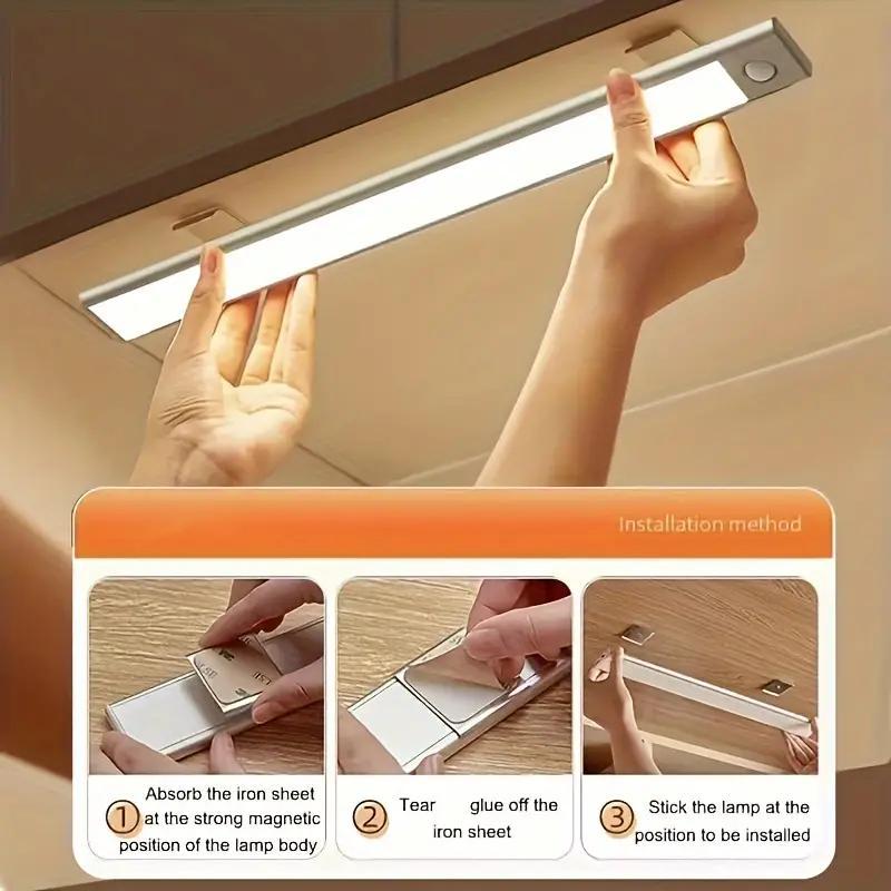 Portable LED Atmosphere Light Duo – Wireless Bedside Night Light for Home & Travel