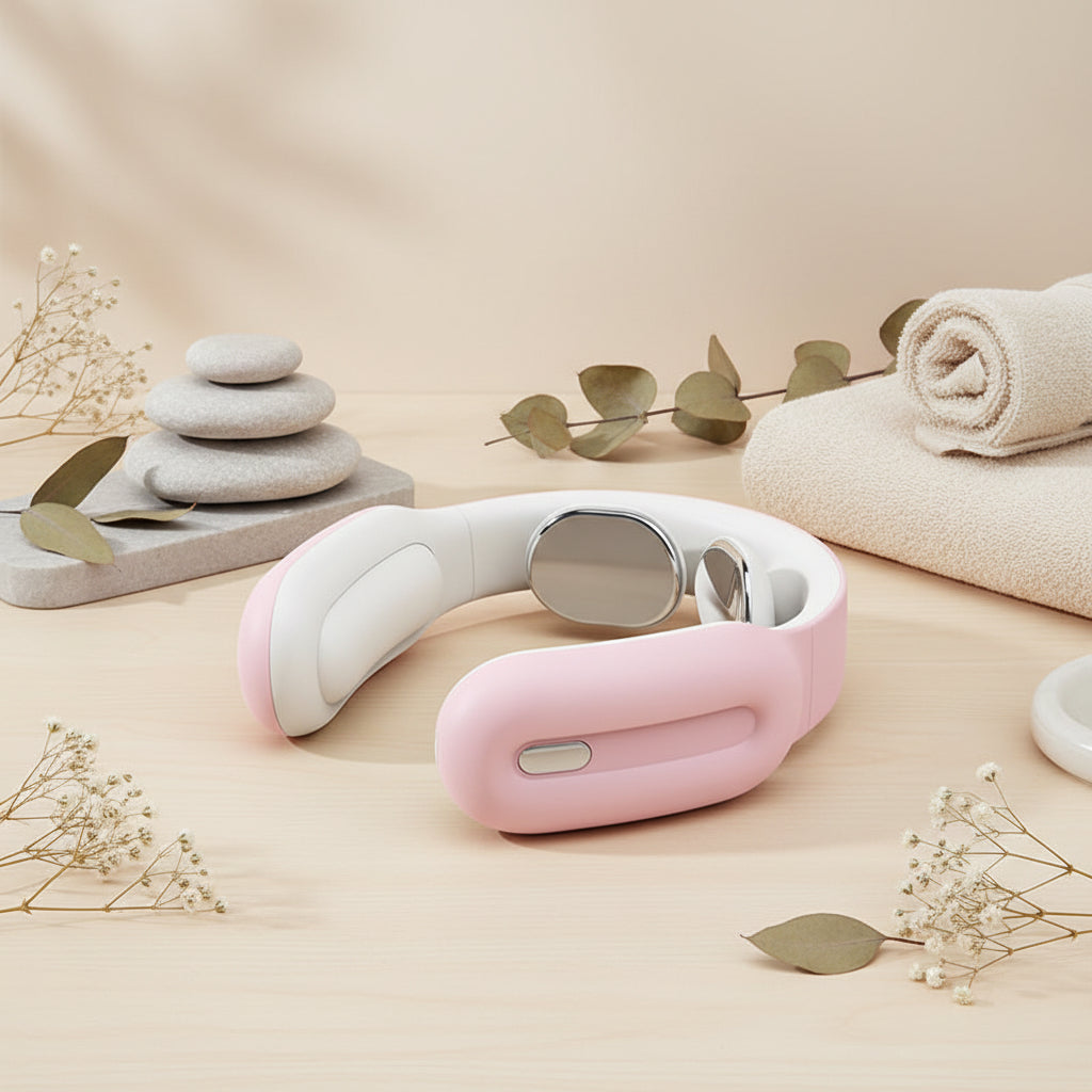Smart Shoulder and Neck Massager Hot Compression Mini Cervical Massager Physiotherapy