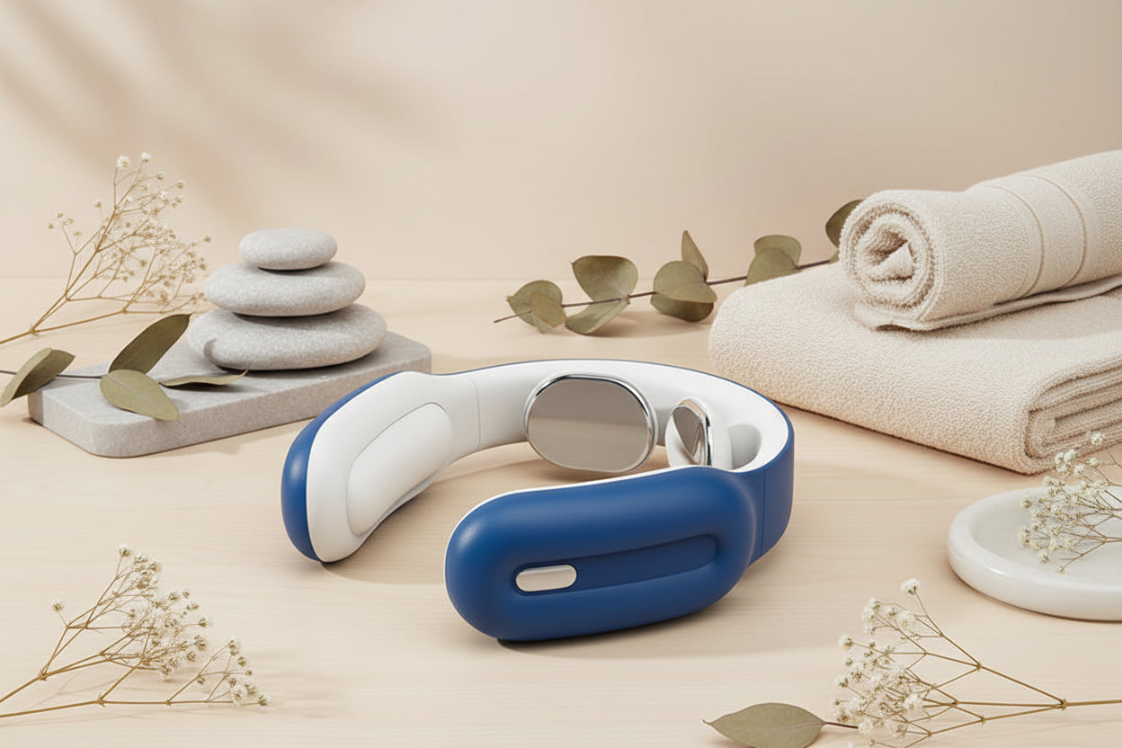 Smart Shoulder and Neck Massager Hot Compression Mini Cervical Massager Physiotherapy