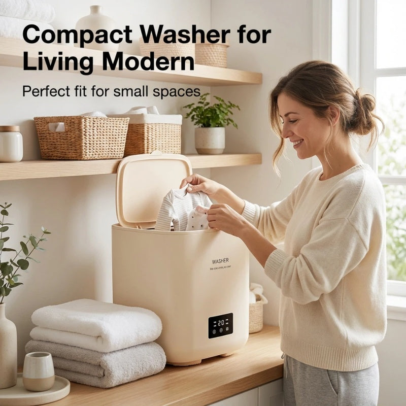 Fully Automatic Smart Washing Machine