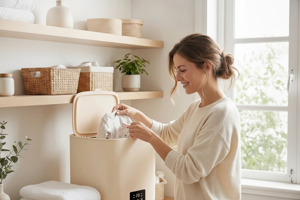 Fully Automatic Smart Washing Machine
