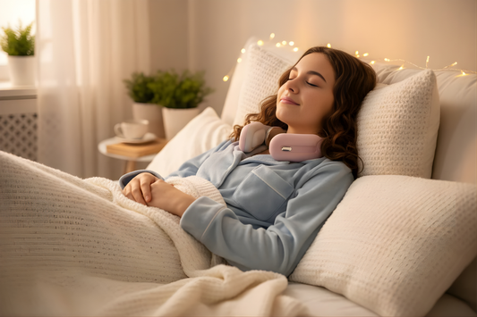 Smart Shoulder and Neck Massager Hot Compression Mini Cervical Massager Physiotherapy