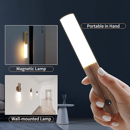 Magnetic Motion Sensor LED Night Light – USB Rechargeable