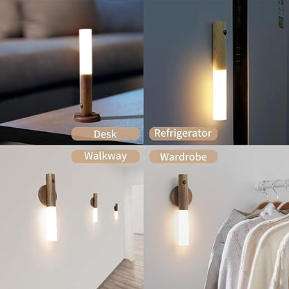Magnetic Motion Sensor LED Night Light – USB Rechargeable