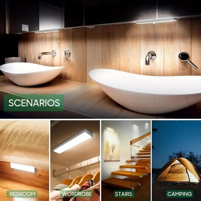 Portable LED Atmosphere Light Duo – Wireless Bedside Night Light for Home & Travel