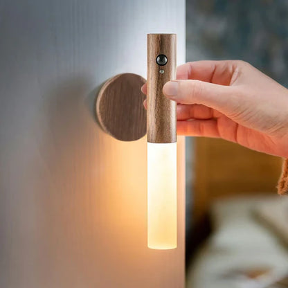 Magnetic Motion Sensor LED Night Light – USB Rechargeable