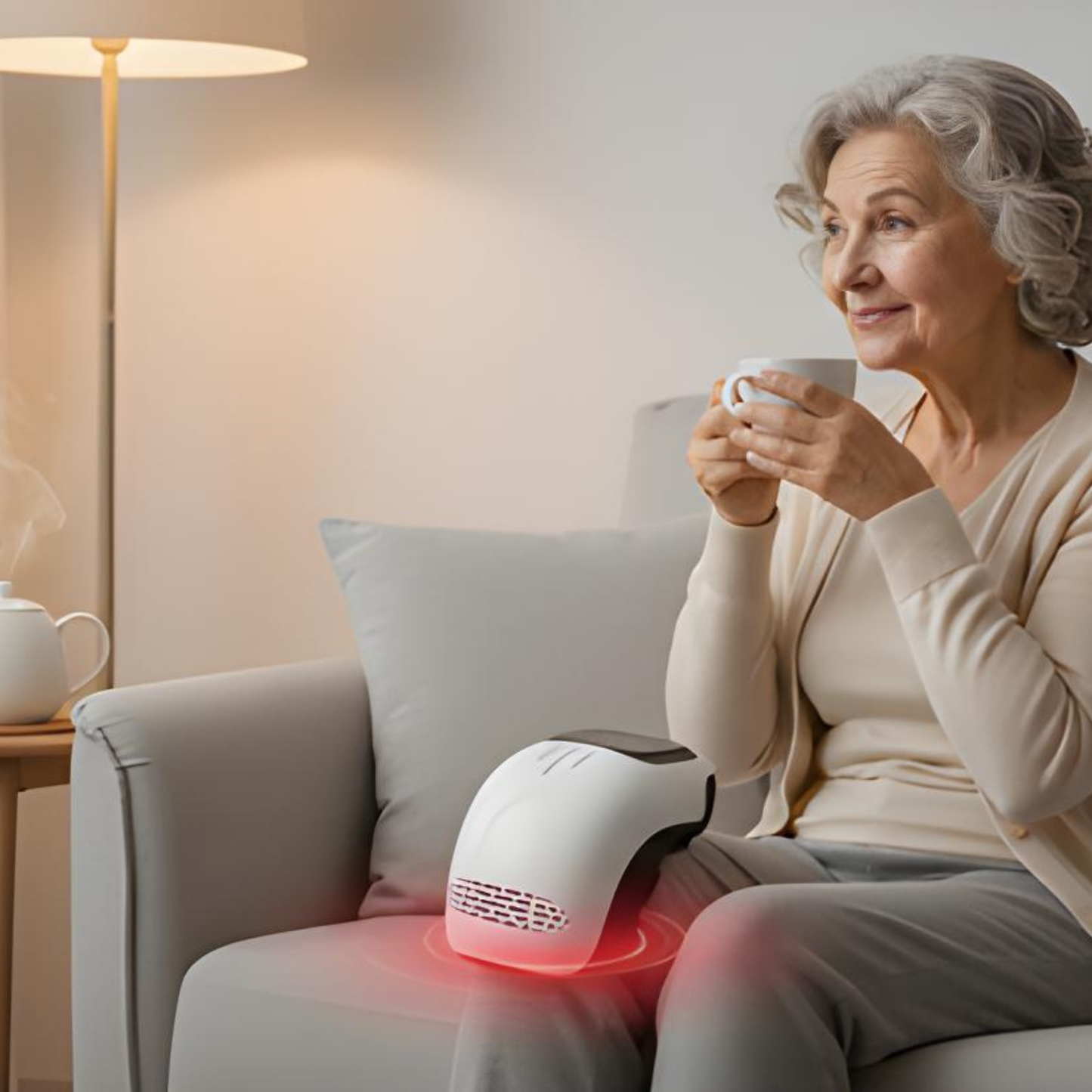 Smart Knee Massager – Deep Kneading Heat & Infrared Pain Relief Therapy