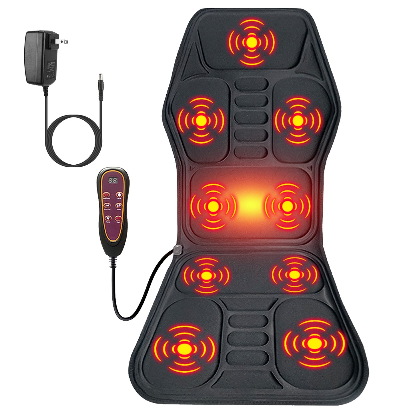 Full Body With Heat Back Massager With Vibration Timer