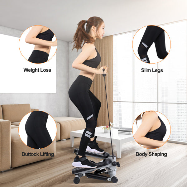 Hydraulic Fitness Step Machine With LCD Display Screen