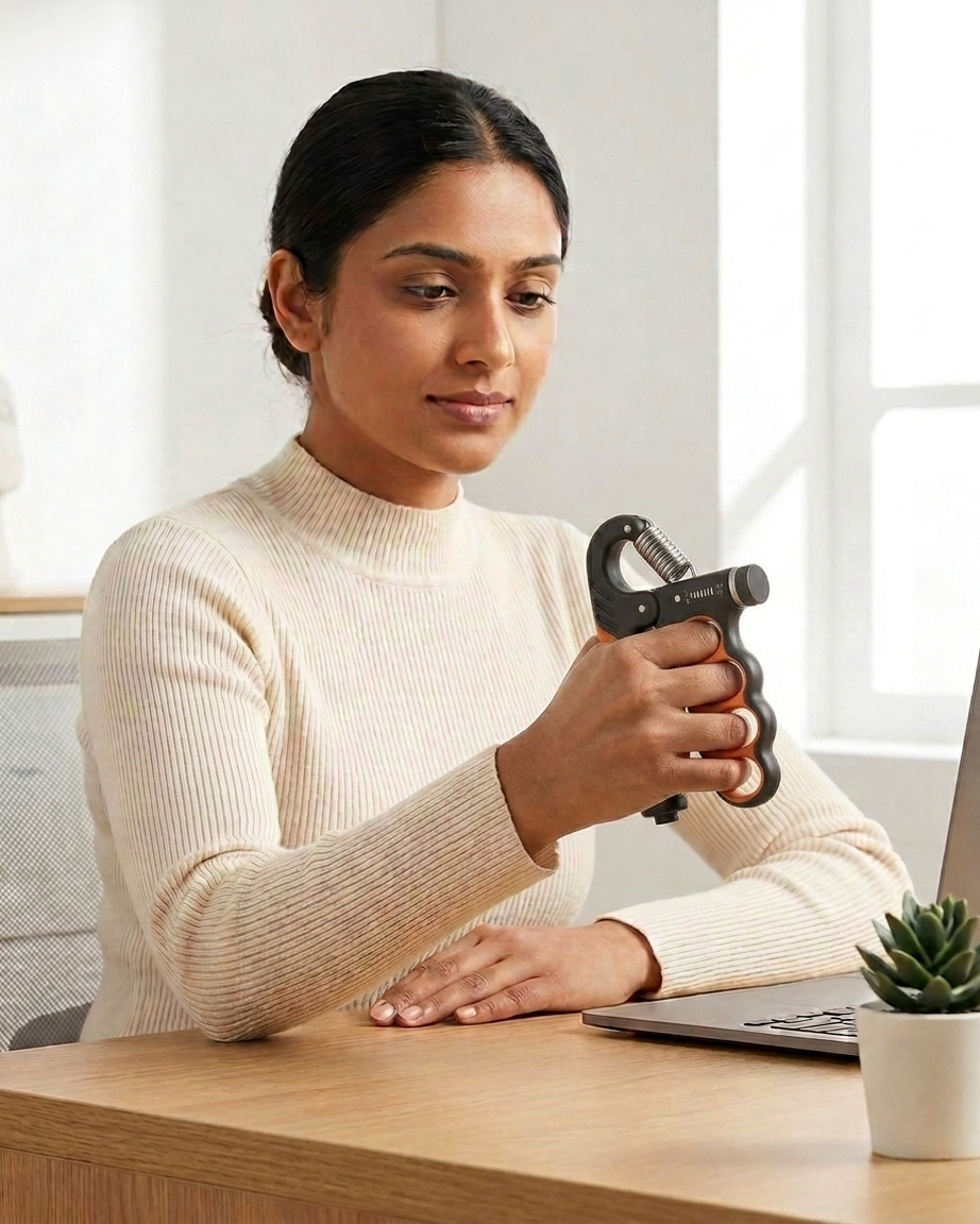 Adjustable Electronic Count Spring Grip